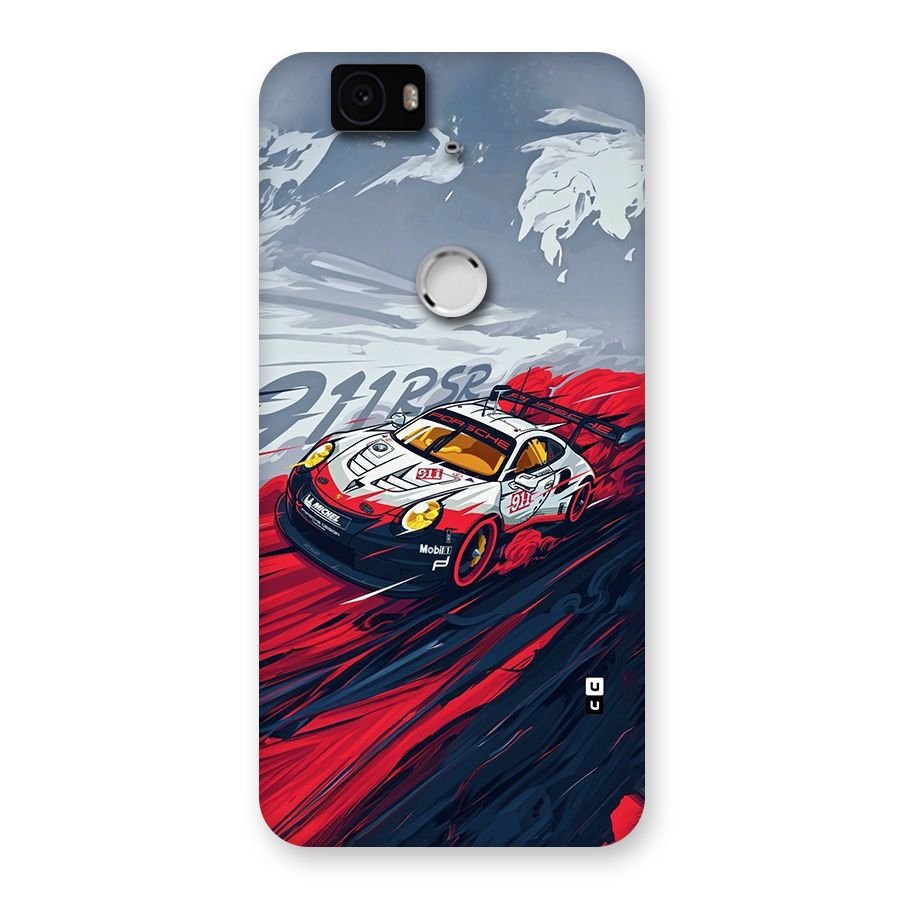 Super Car illustration Back Case for Google Nexus 6P