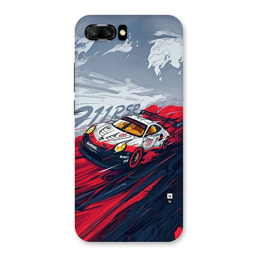 Super Car illustration Back Case for Honor 10