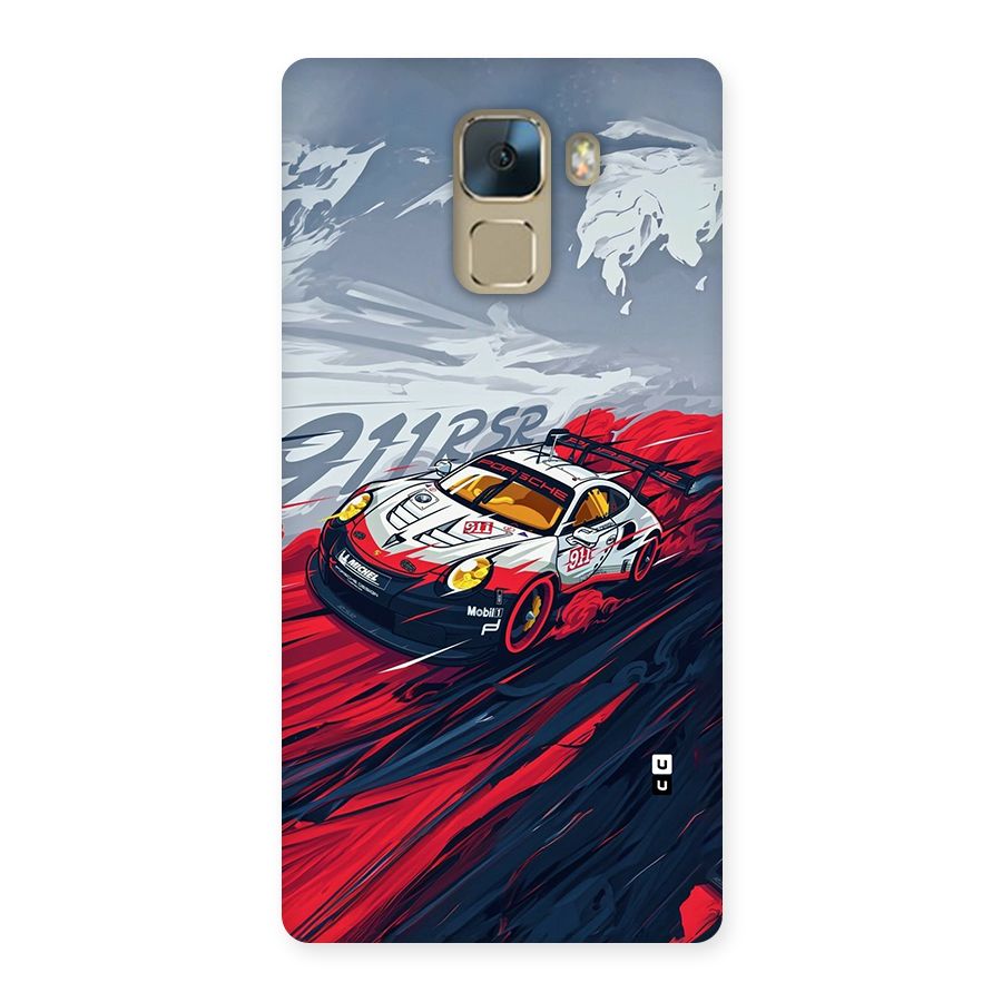 Super Car illustration Back Case for Honor 7