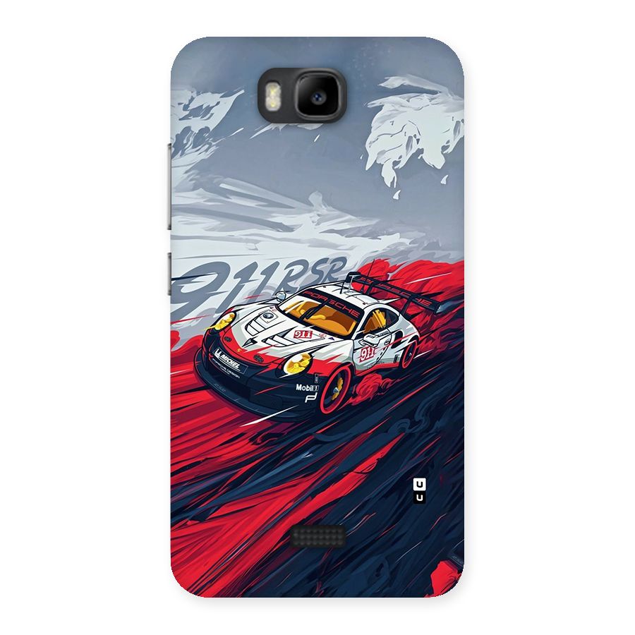 Super Car illustration Back Case for Honor Bee