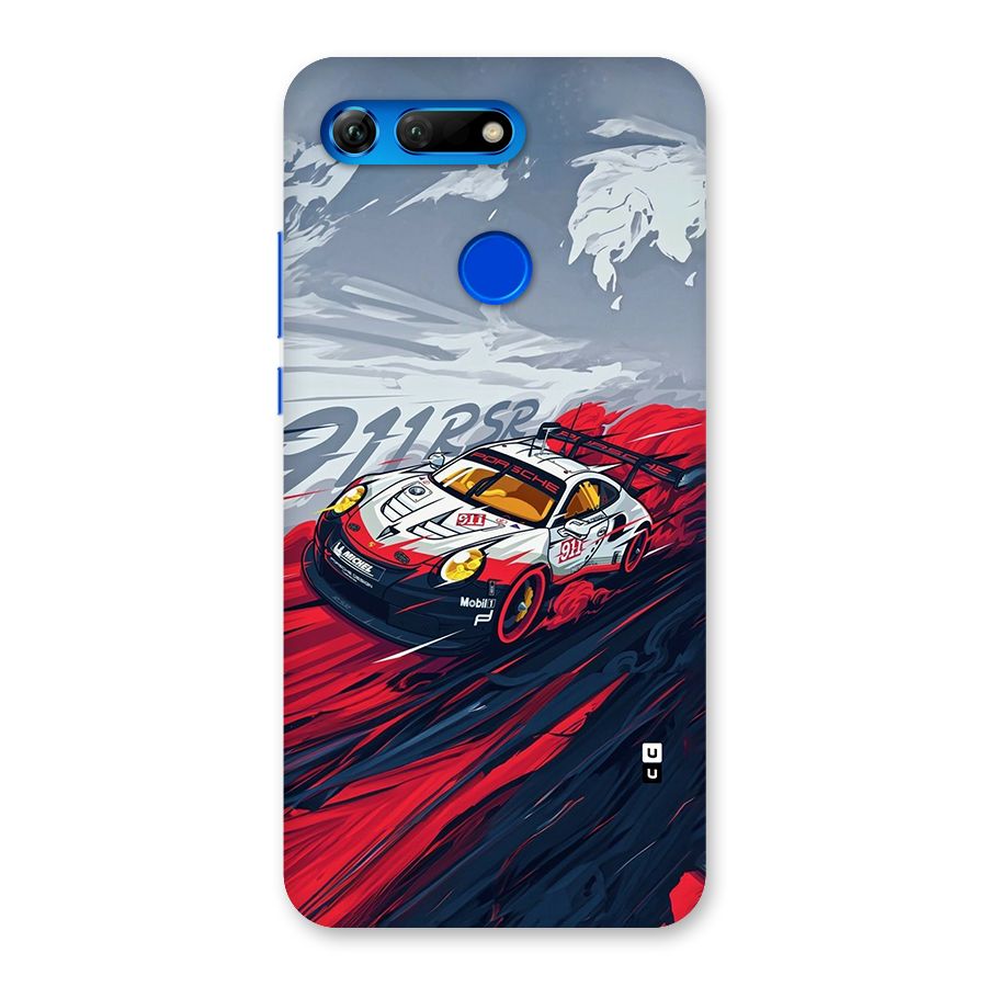 Super Car illustration Back Case for Honor View 20