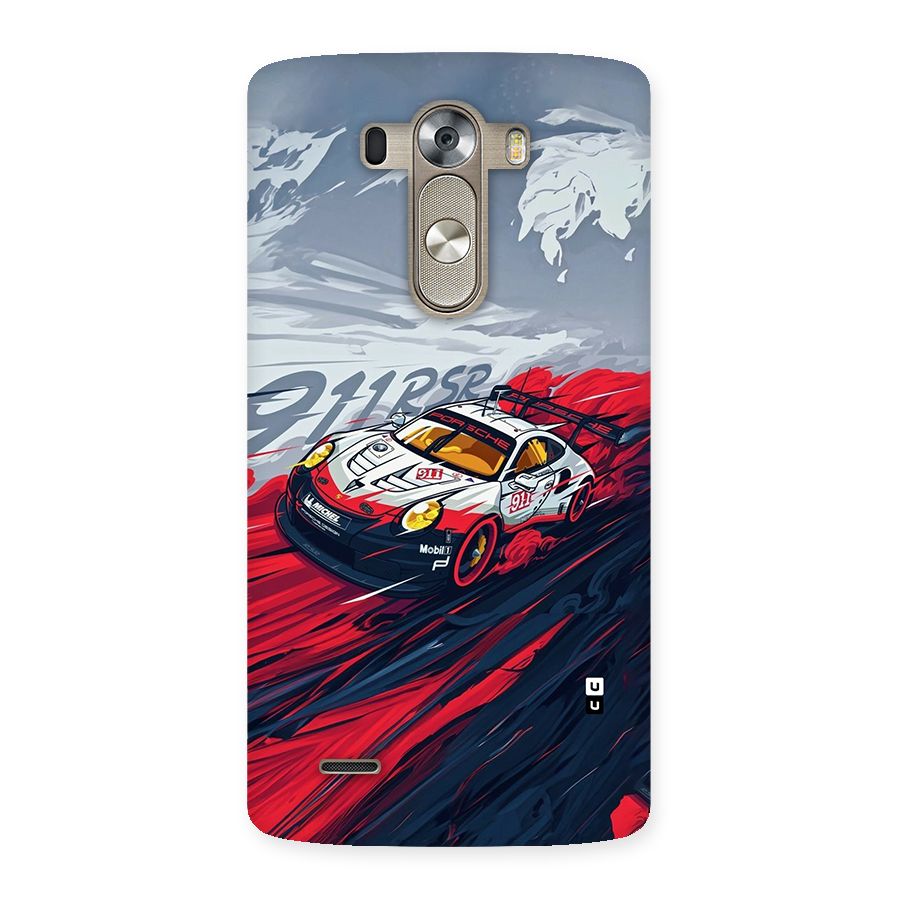 Super Car illustration Back Case for LG G3