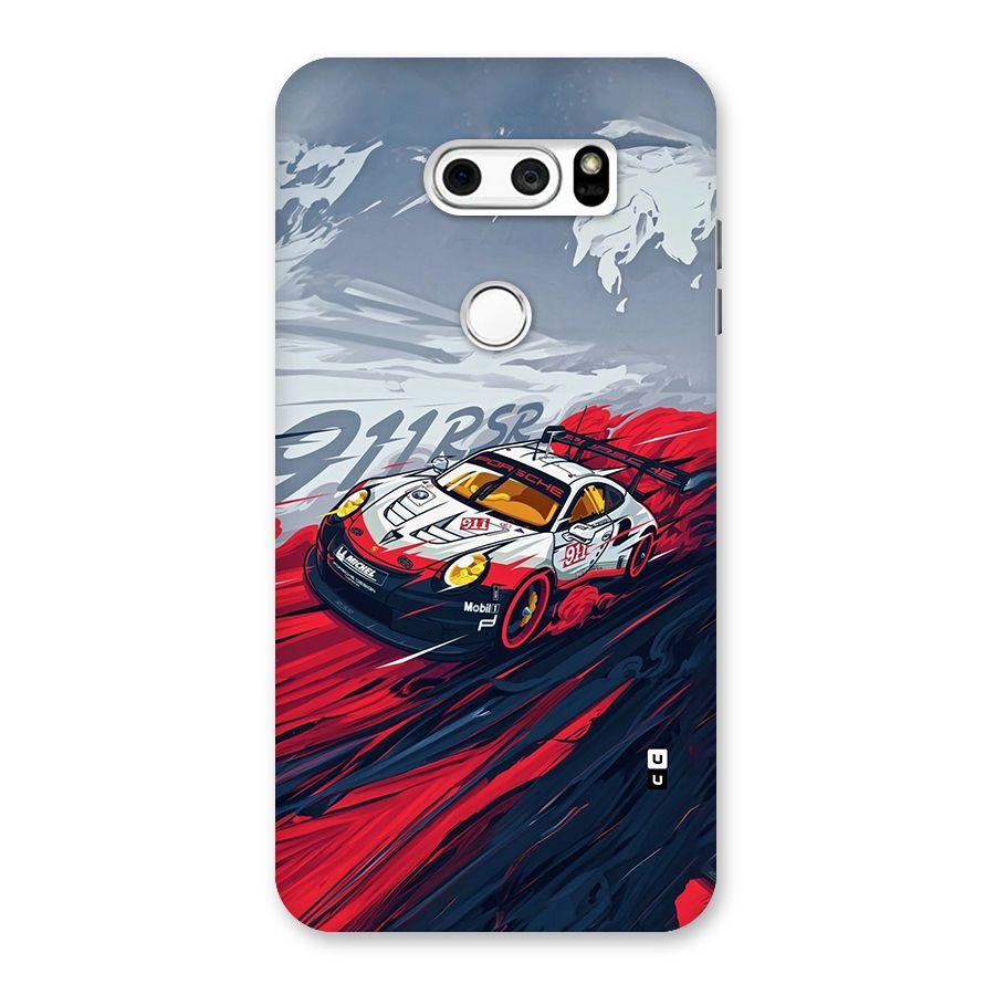 Super Car illustration Back Case for LG V30