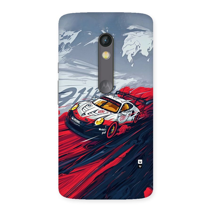 Super Car illustration Back Case for Moto X Play