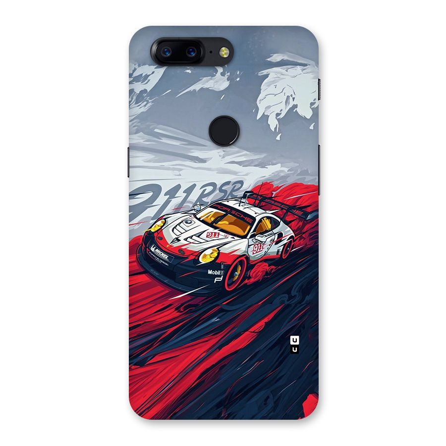 Super Car illustration Back Case for OnePlus 5T