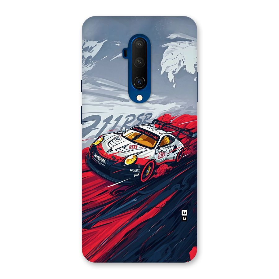 Super Car illustration Back Case for OnePlus 7T Pro