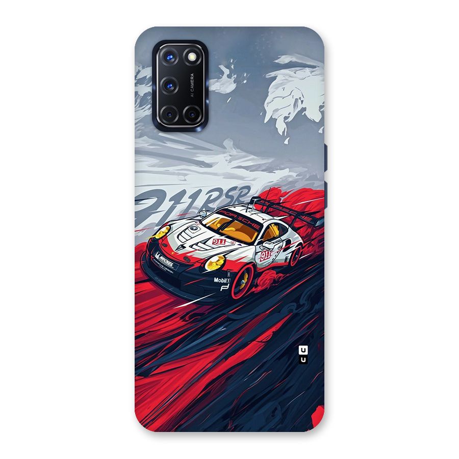 Super Car illustration Back Case for Oppo A52