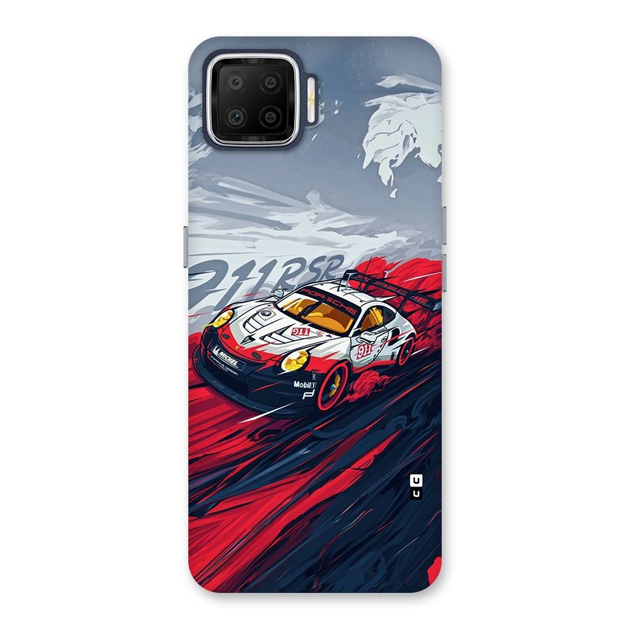 Super Car illustration Back Case for Oppo F17