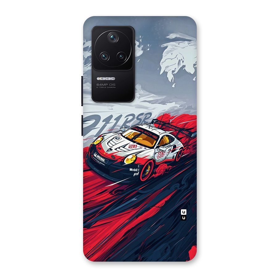 Super Car illustration Back Case for Poco F4 5G