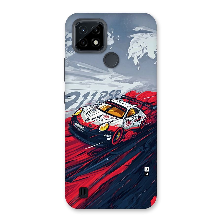 Super Car illustration Back Case for Realme C21