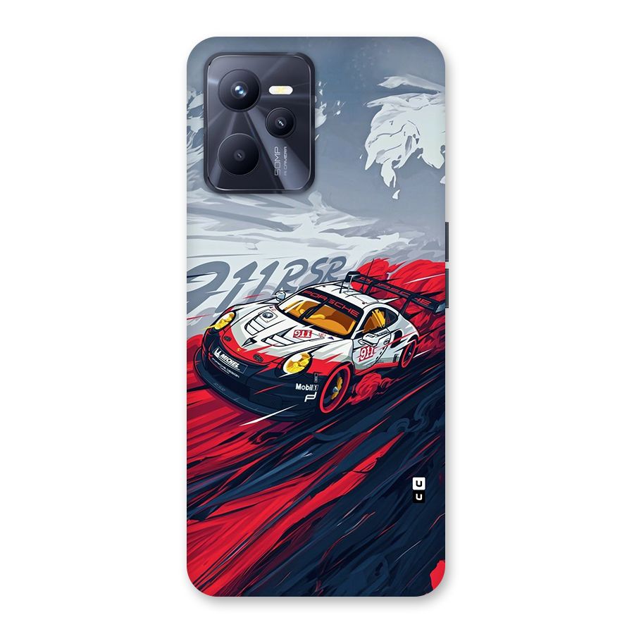 Super Car illustration Back Case for Realme C35