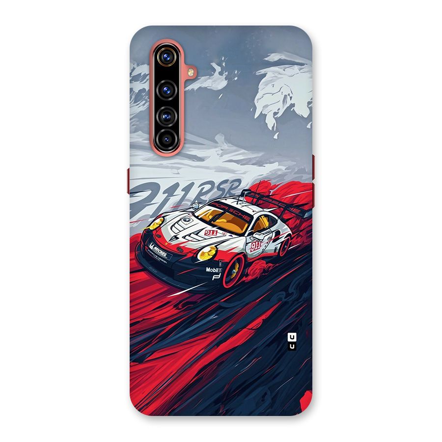 Super Car illustration Back Case for Realme X50 Pro