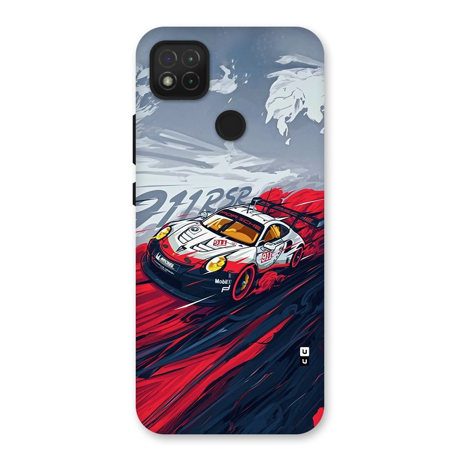 Super Car illustration Back Case for Redmi 9