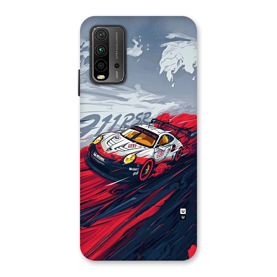 Super Car illustration Back Case for Redmi 9 Power