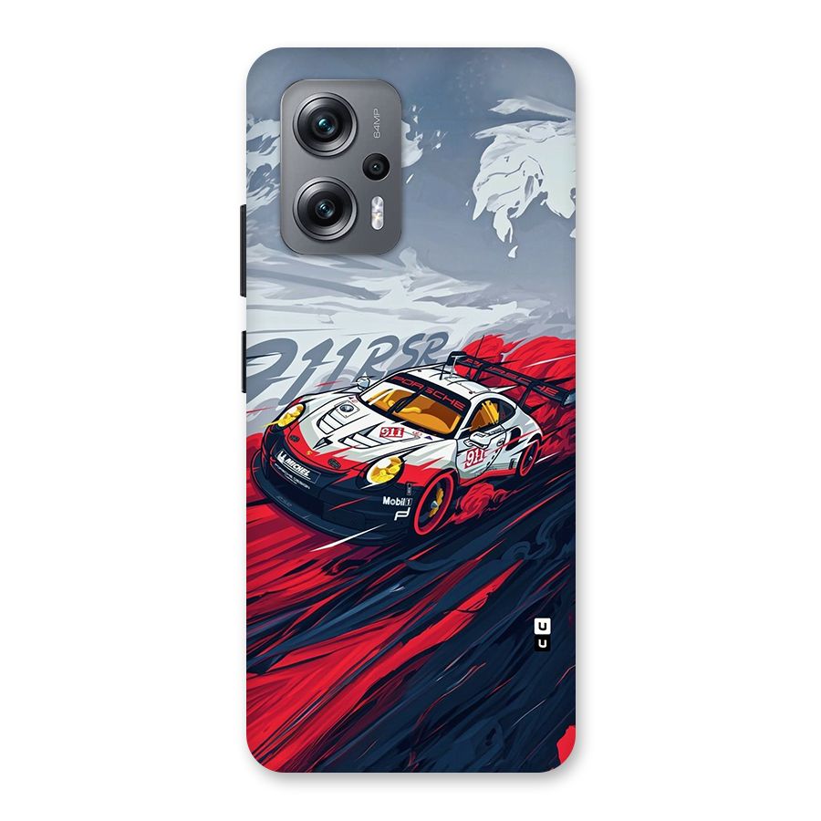 Super Car illustration Back Case for Redmi K50i