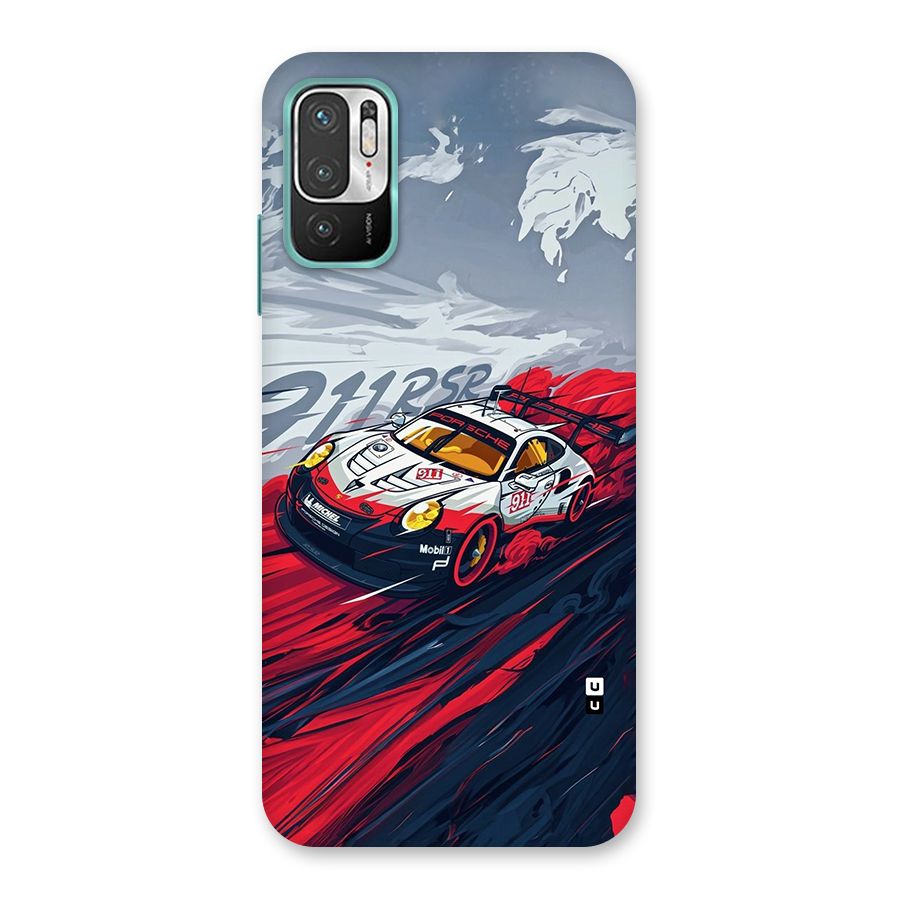Super Car illustration Back Case for Redmi Note 10T 5G