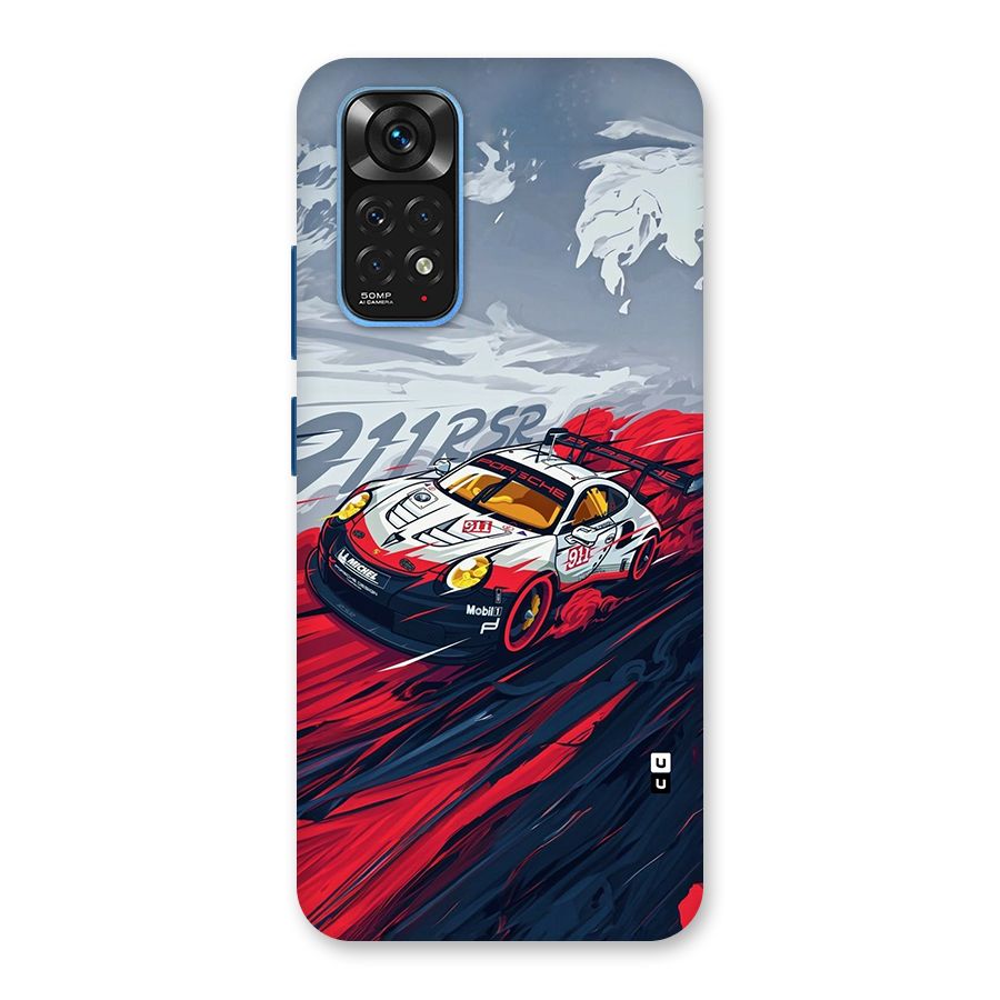 Super Car illustration Back Case for Redmi Note 11S