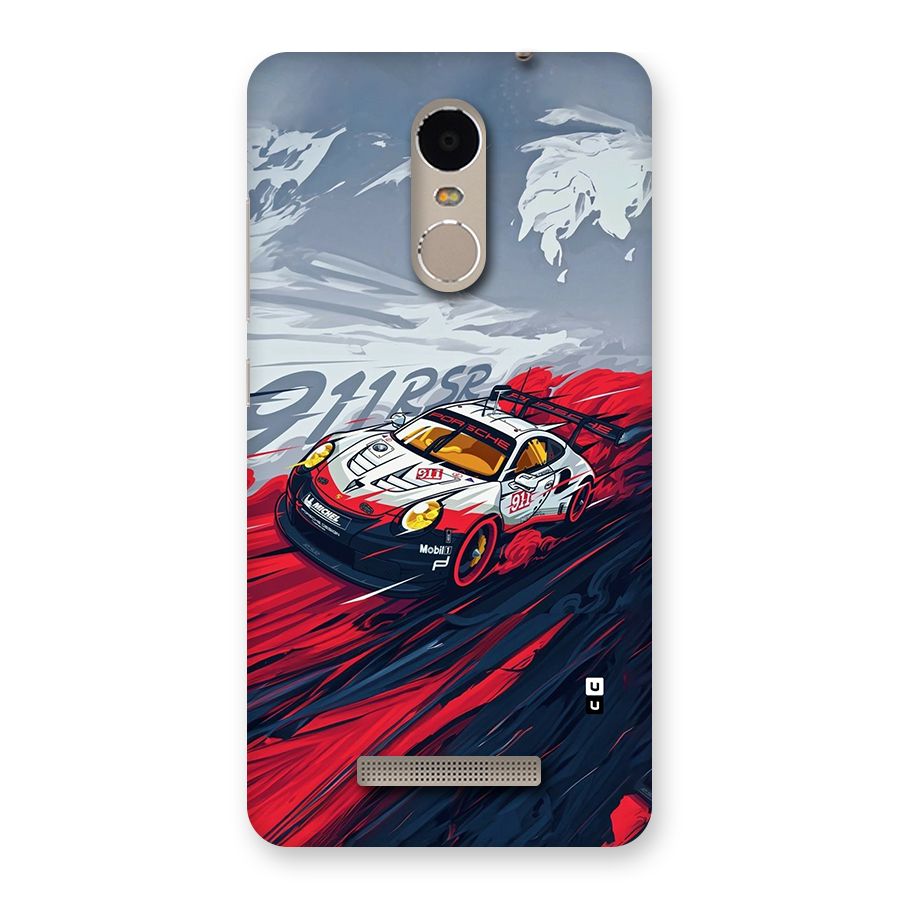 Super Car illustration Back Case for Redmi Note 3