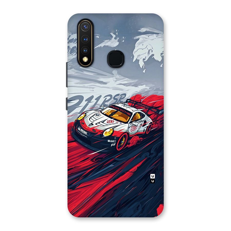 Super Car illustration Back Case for Vivo U20