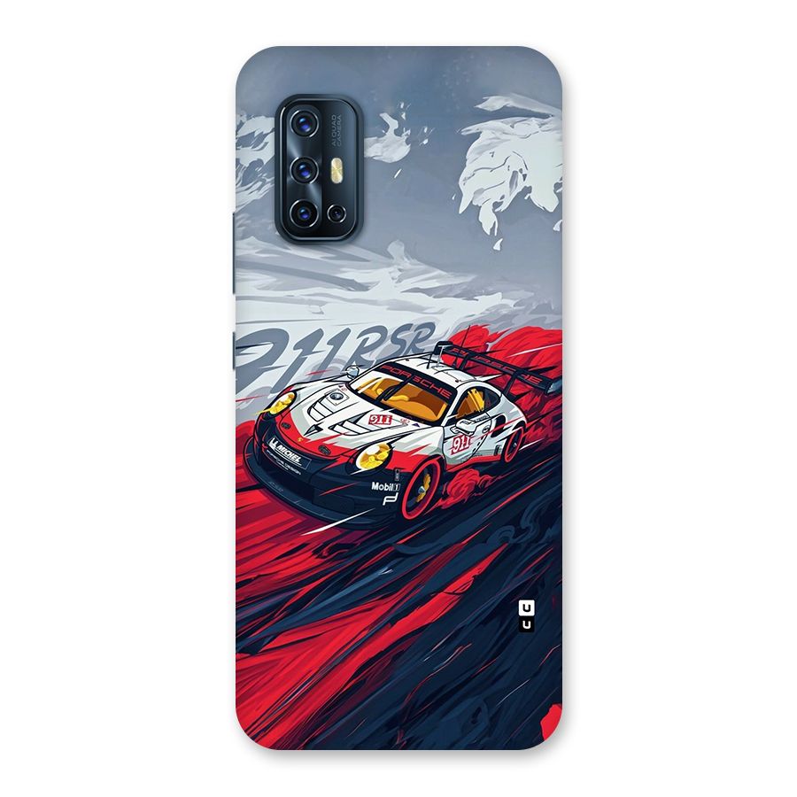 Super Car illustration Back Case for Vivo V17