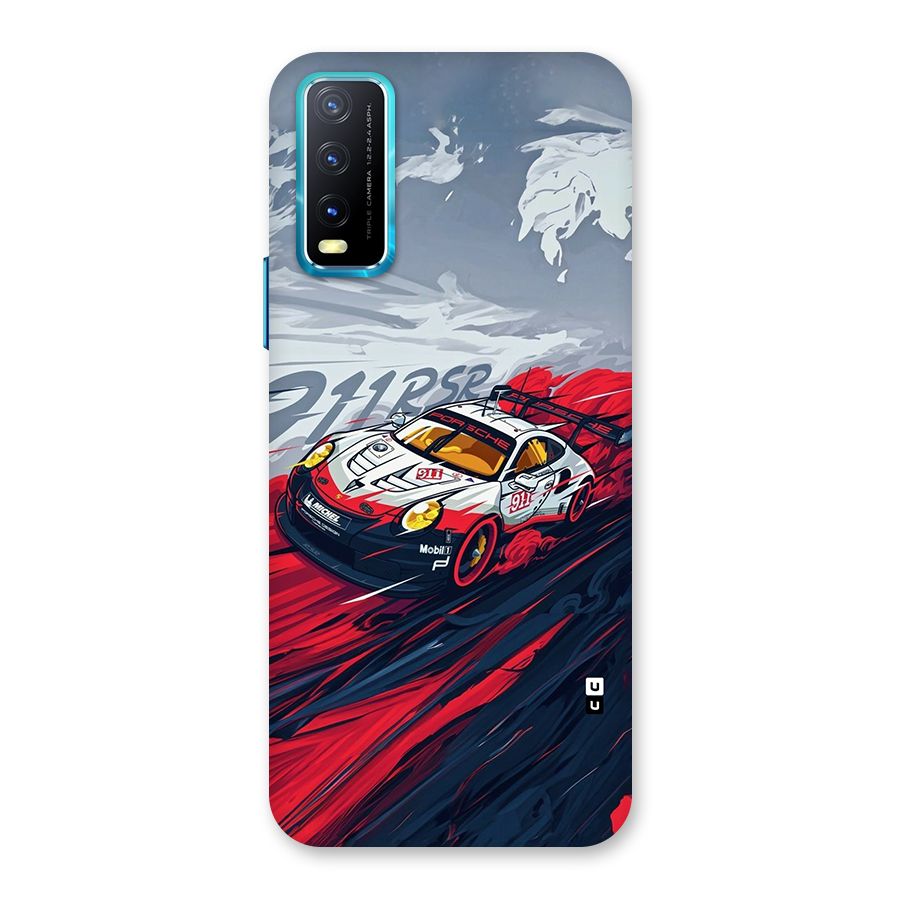 Super Car illustration Back Case for Vivo Y20G