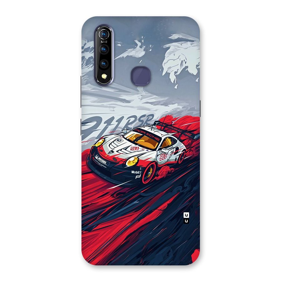 Super Car illustration Back Case for Vivo Z1 Pro