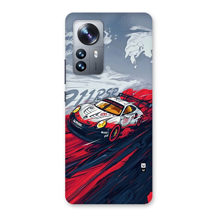 Super Car illustration Back Case for Xiaomi 12 Pro