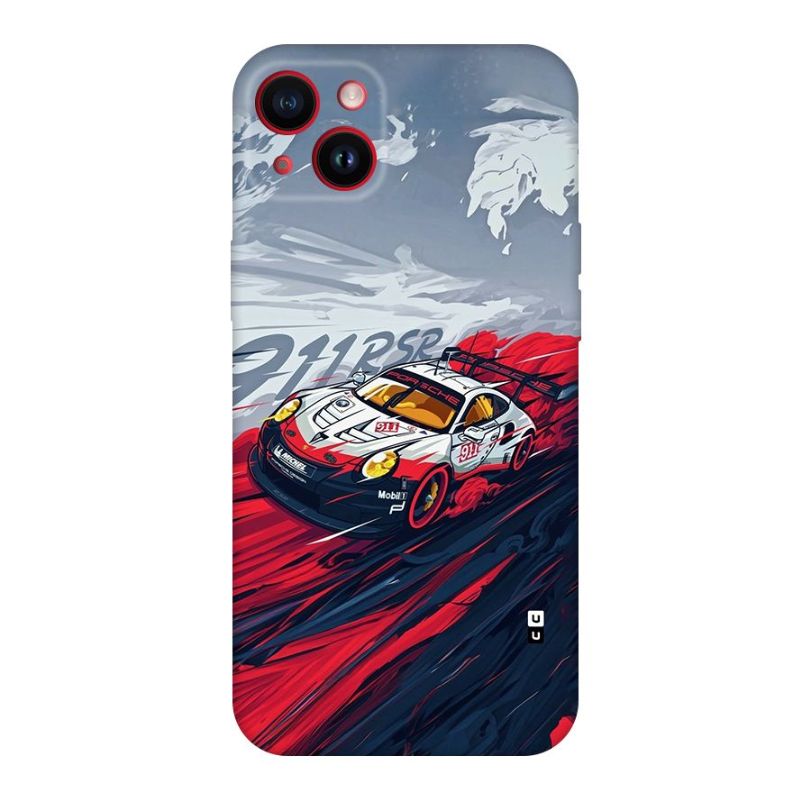 Super Car illustration Back Case for iPhone 14 Plus