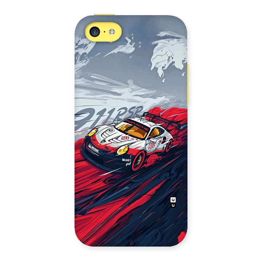 Super Car illustration Back Case for iPhone 5C
