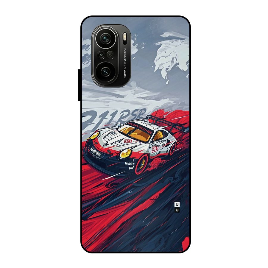 Super Car illustration Metal Back Case for Mi 11x