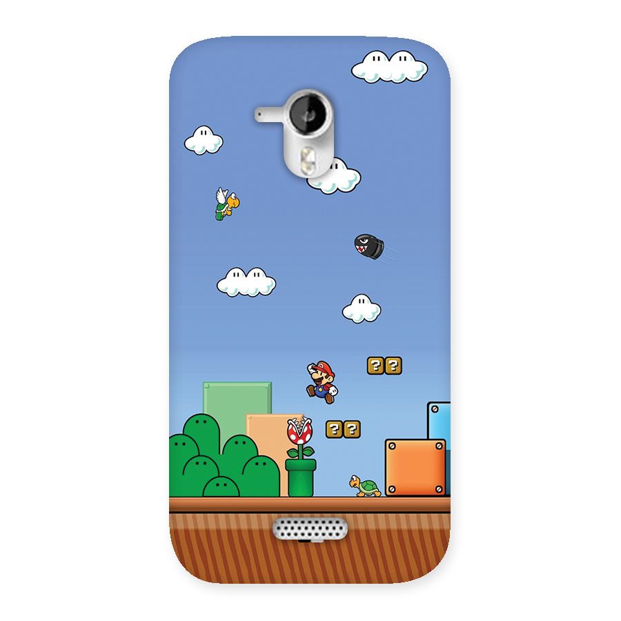 Super Plumber Back Case for Canvas HD A116