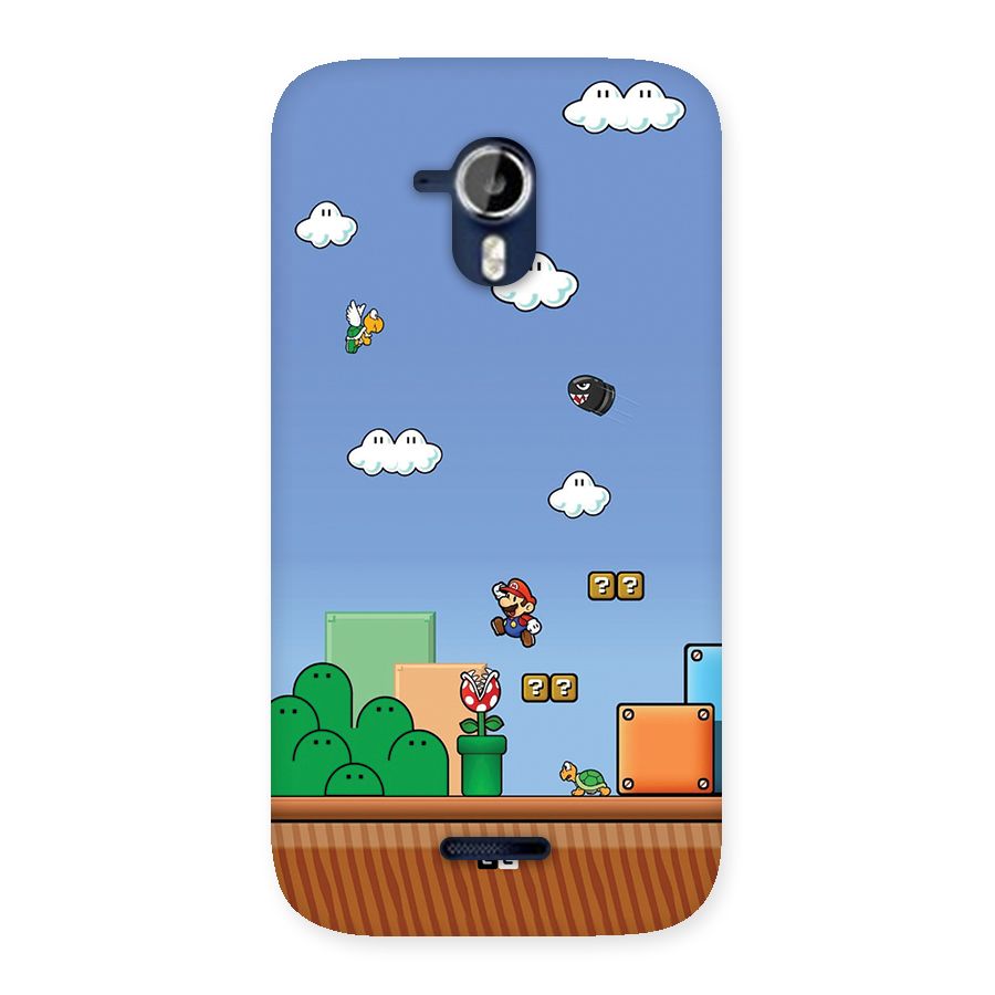 Super Plumber Back Case for Canvas Magnus A117