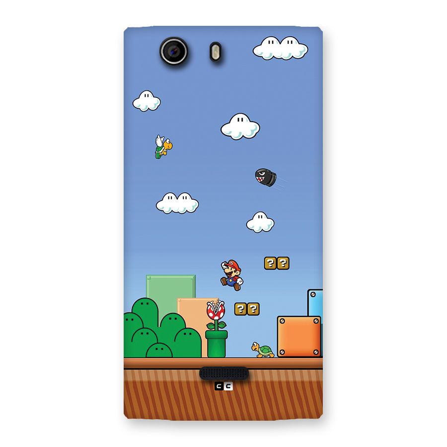Super Plumber Back Case for Canvas Nitro 2 E311