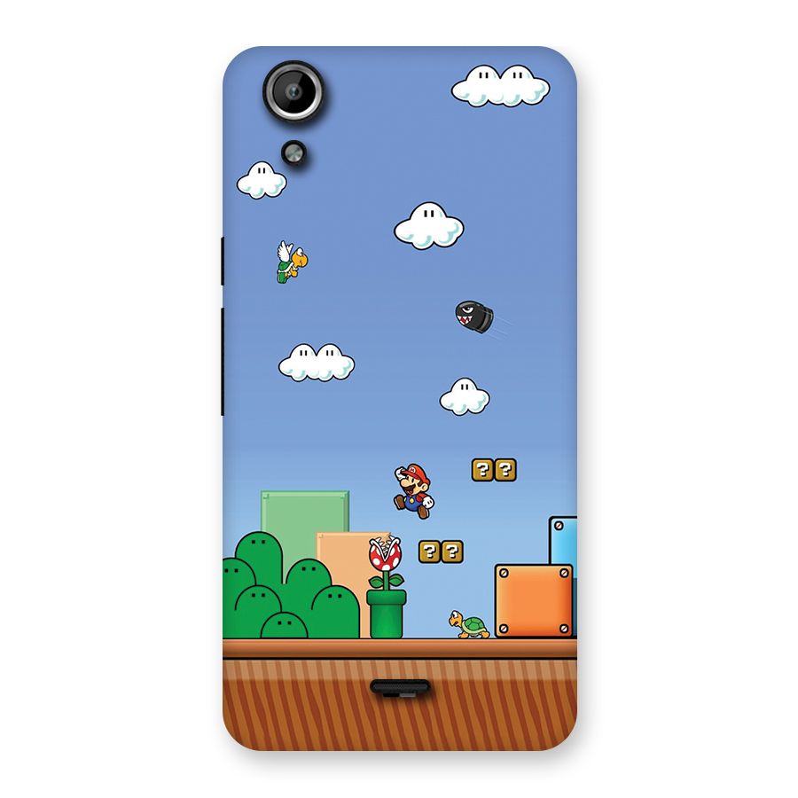 Super Plumber Back Case for Canvas Selfie Lens Q345