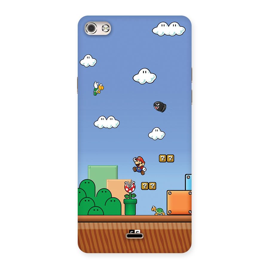 Super Plumber Back Case for Canvas Silver 5