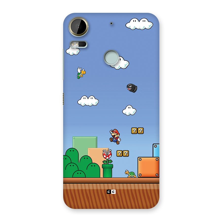 Super Plumber Back Case for Desire 10 Pro