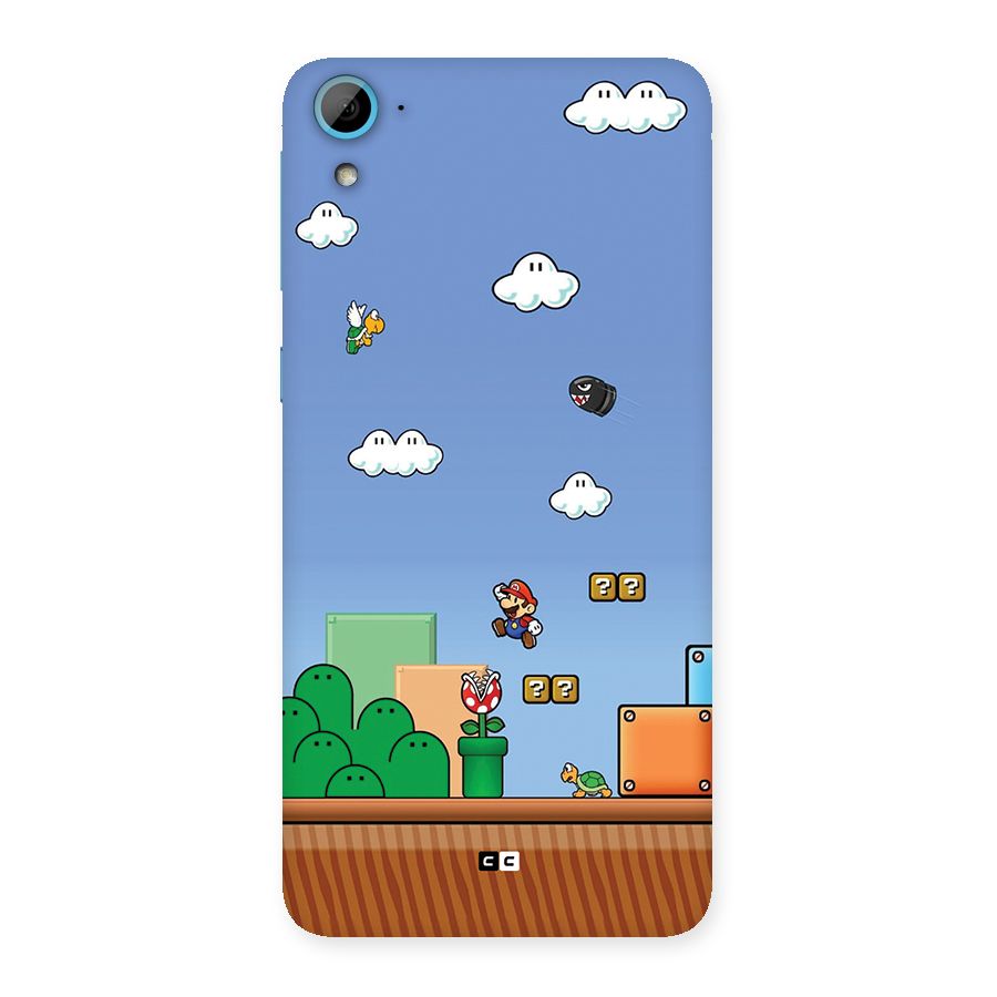 Super Plumber Back Case for Desire 826