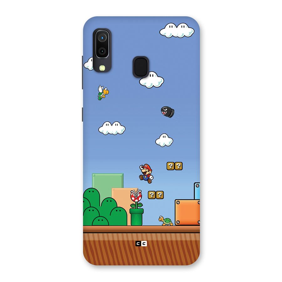 Super Plumber Back Case for Galaxy A20