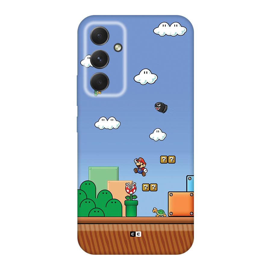 Super Plumber Back Case for Galaxy A54