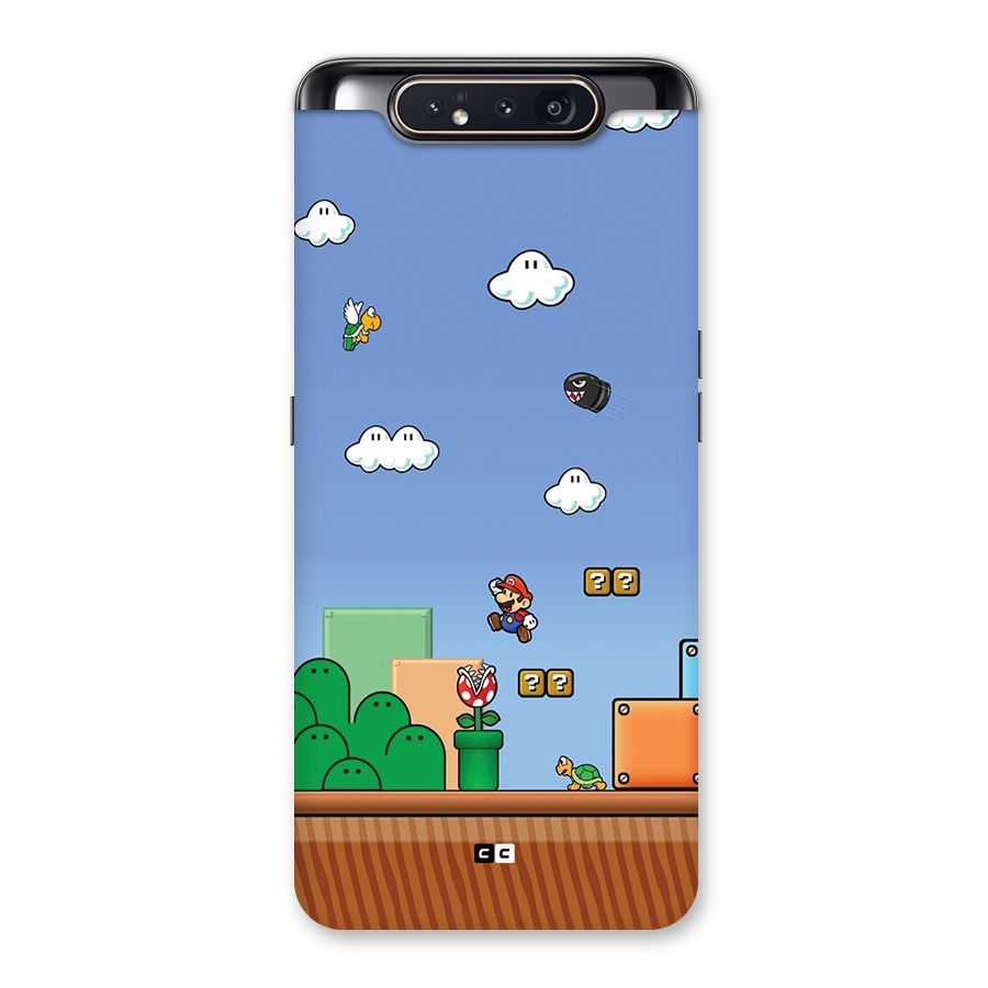 Super Plumber Back Case for Galaxy A80