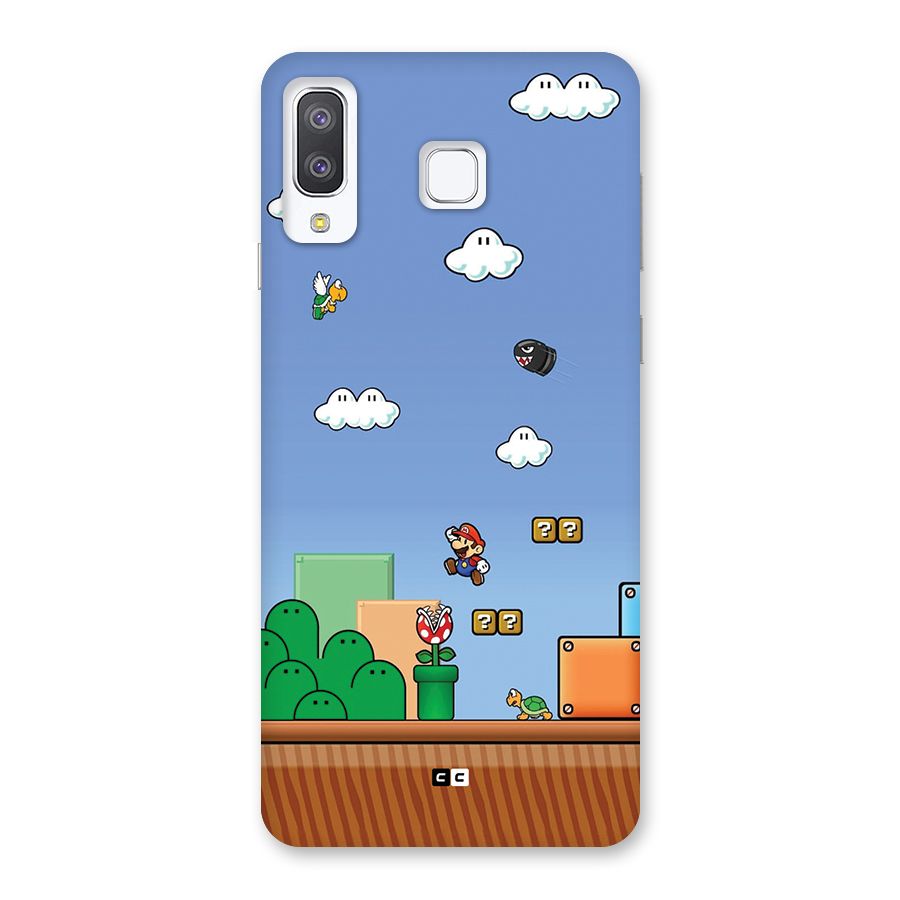 Super Plumber Back Case for Galaxy A8 Star