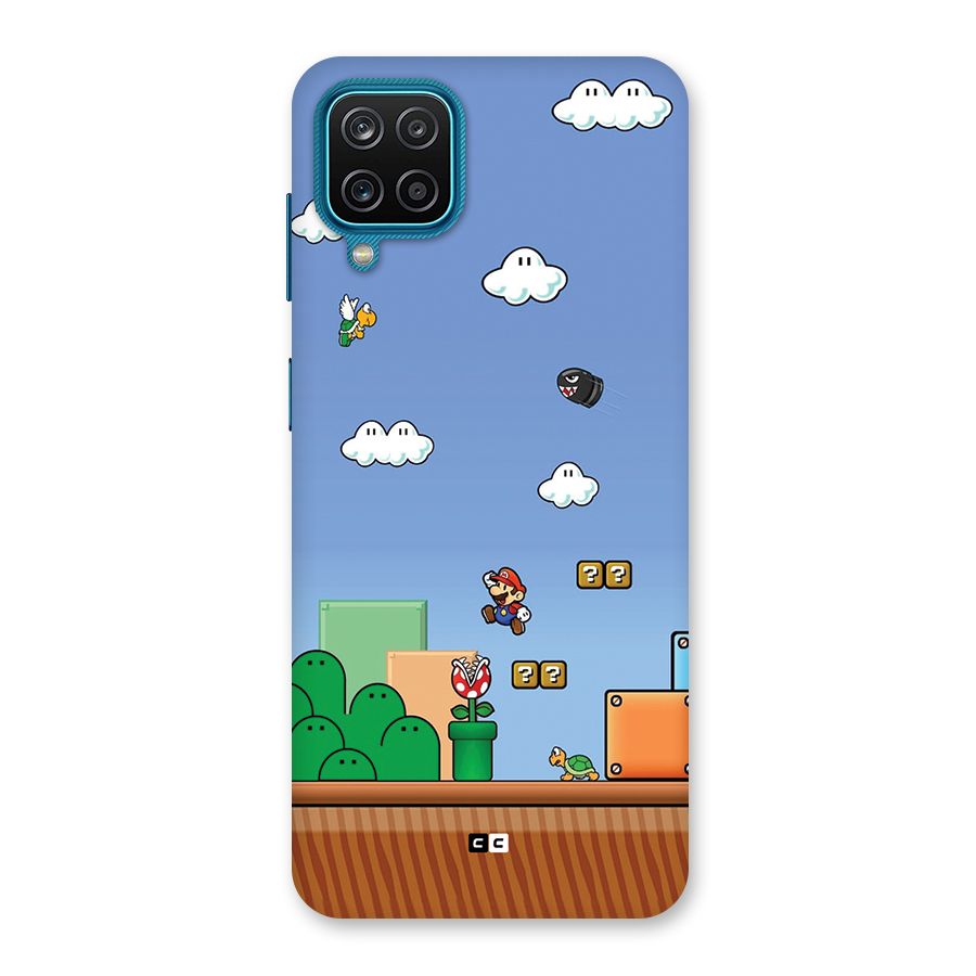 Super Plumber Back Case for Galaxy M12