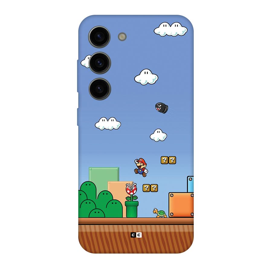Super Plumber Back Case for Galaxy S23