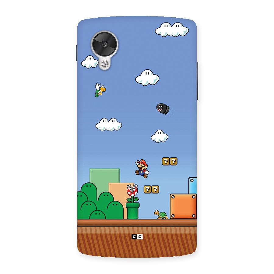 Super Plumber Back Case for Google Nexus 5