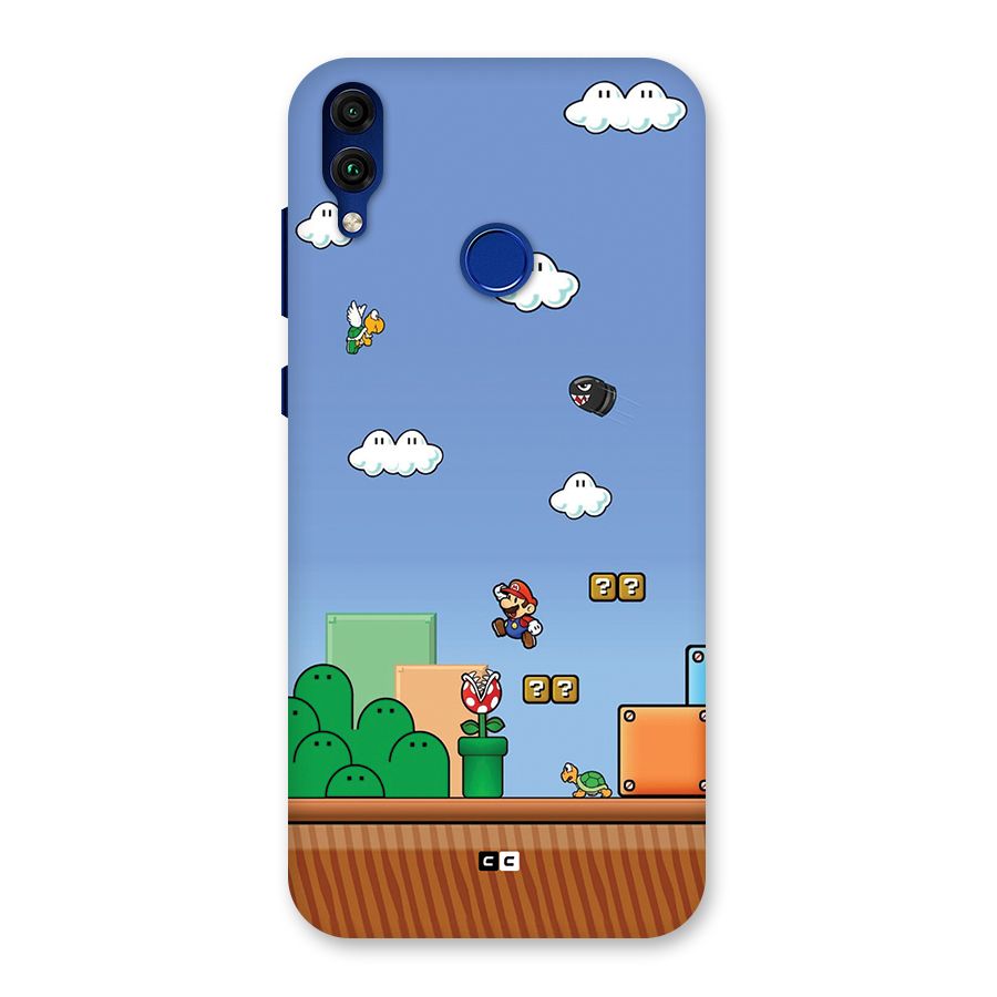 Super Plumber Back Case for Honor 8C