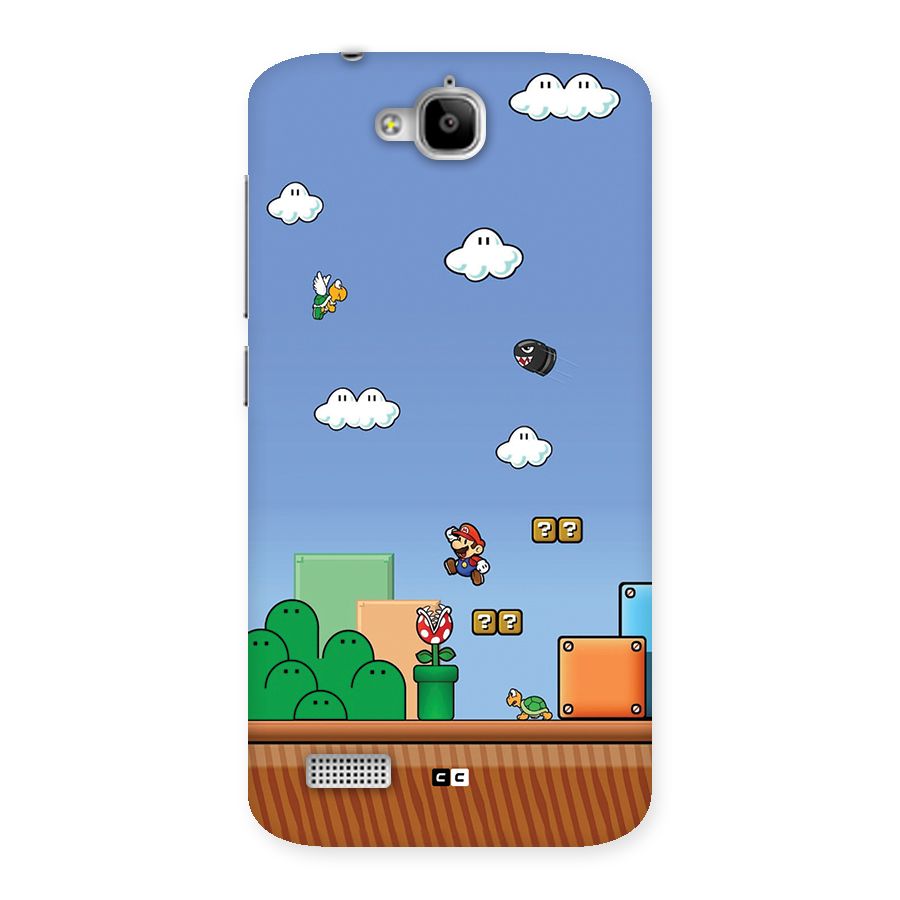 Super Plumber Back Case for Honor Holly