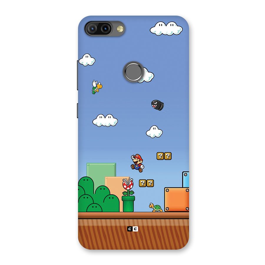 Super Plumber Back Case for Infinix Hot 6 Pro