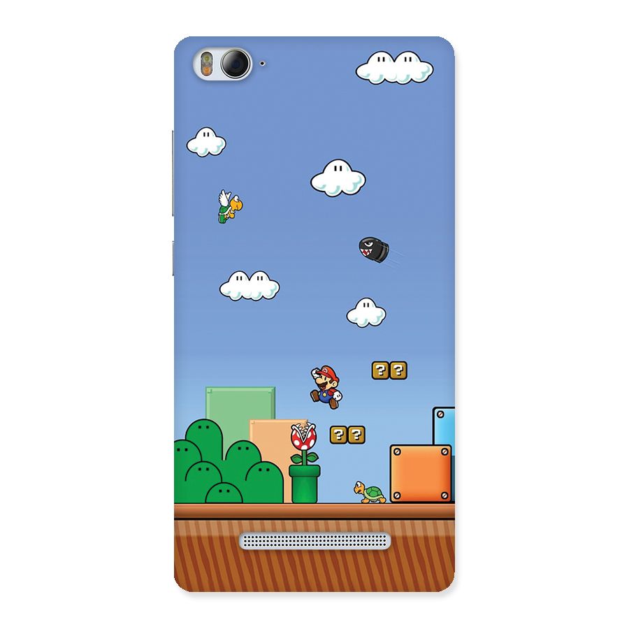 Super Plumber Back Case for Mi4i