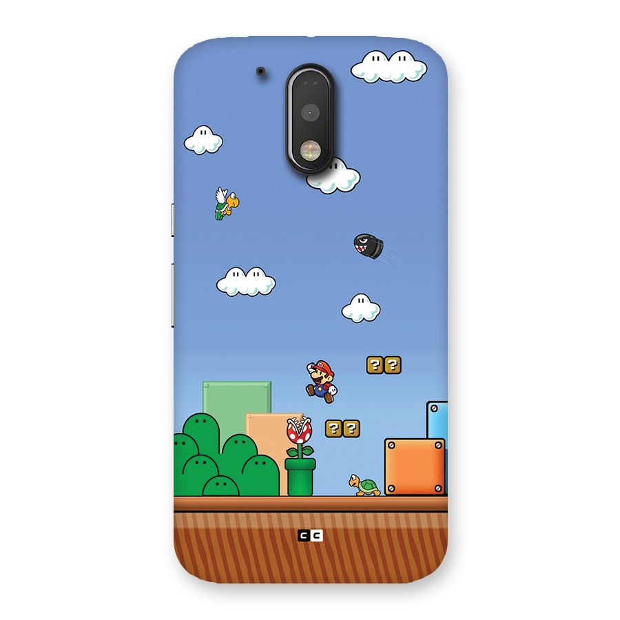 Super Plumber Back Case for Moto G4 Plus