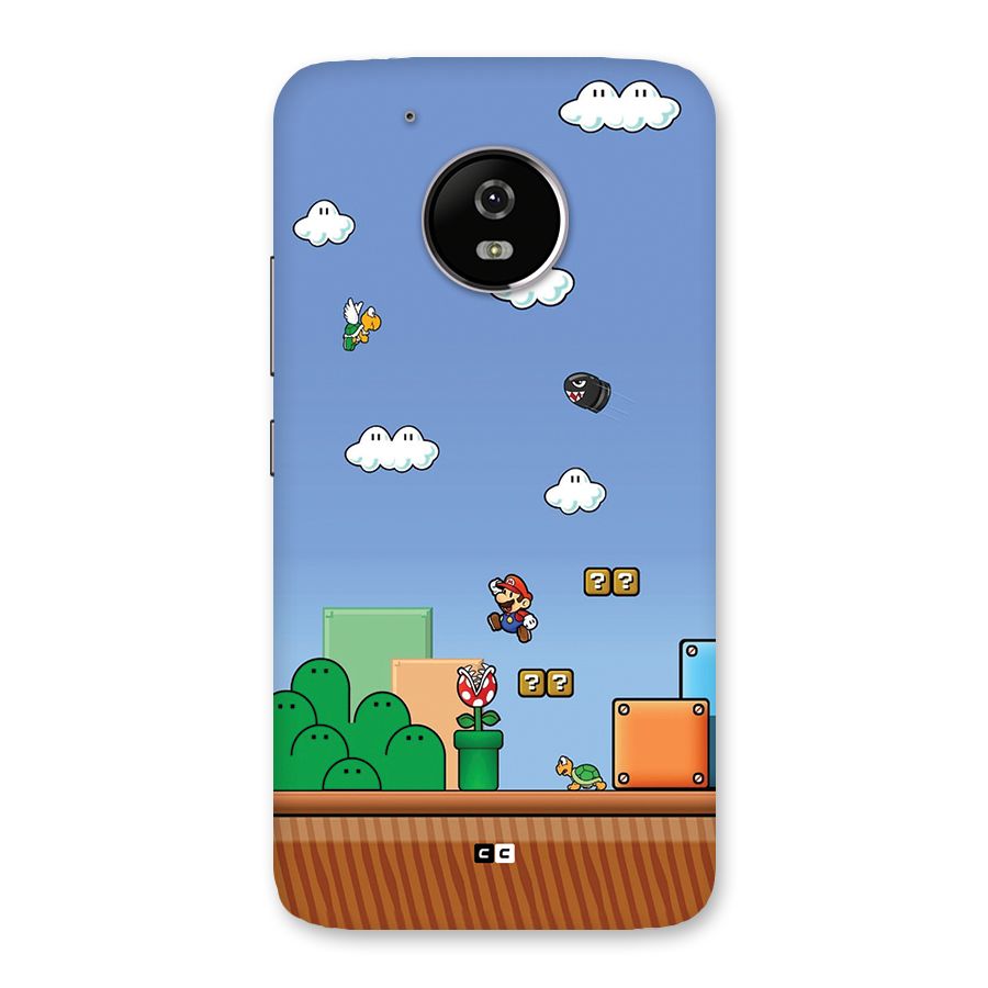 Super Plumber Back Case for Moto G5